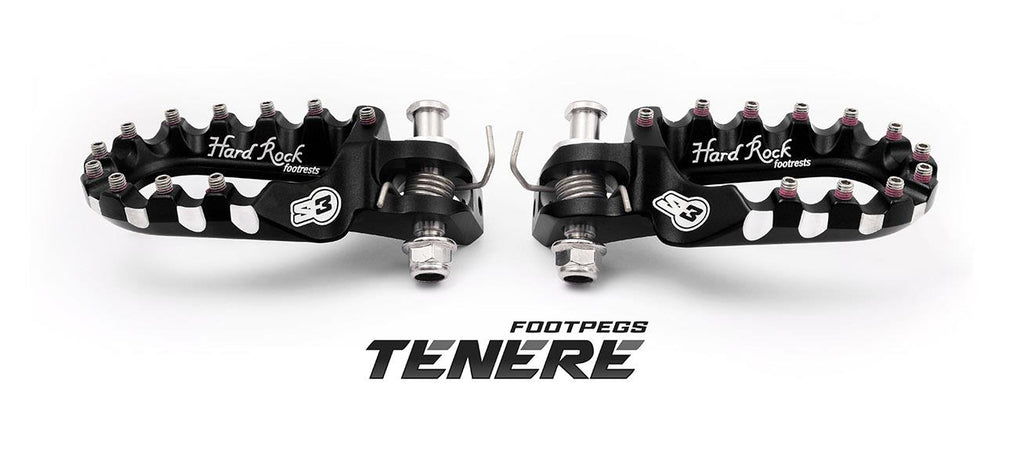 S3 Footrest Solid Adv Blk KTM 690,790,890,1290
