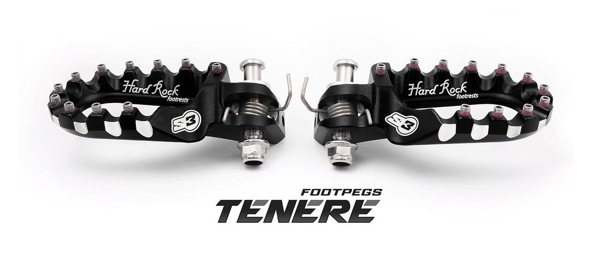 S3 Footrest Solid Adv Blk KTM 690,790,890,1290