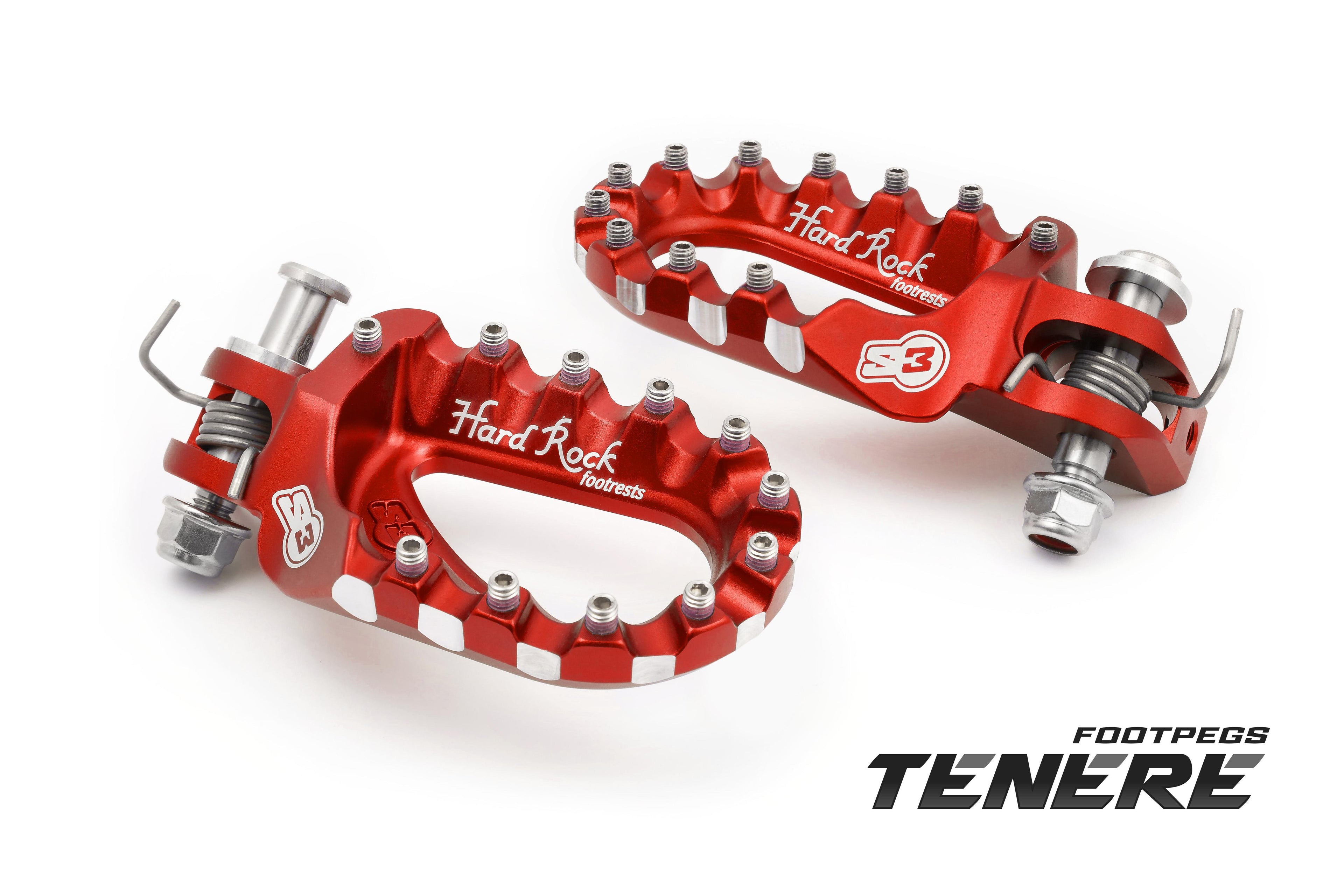 S3 Hard Rock Footrest Tenere XT700 Titanium