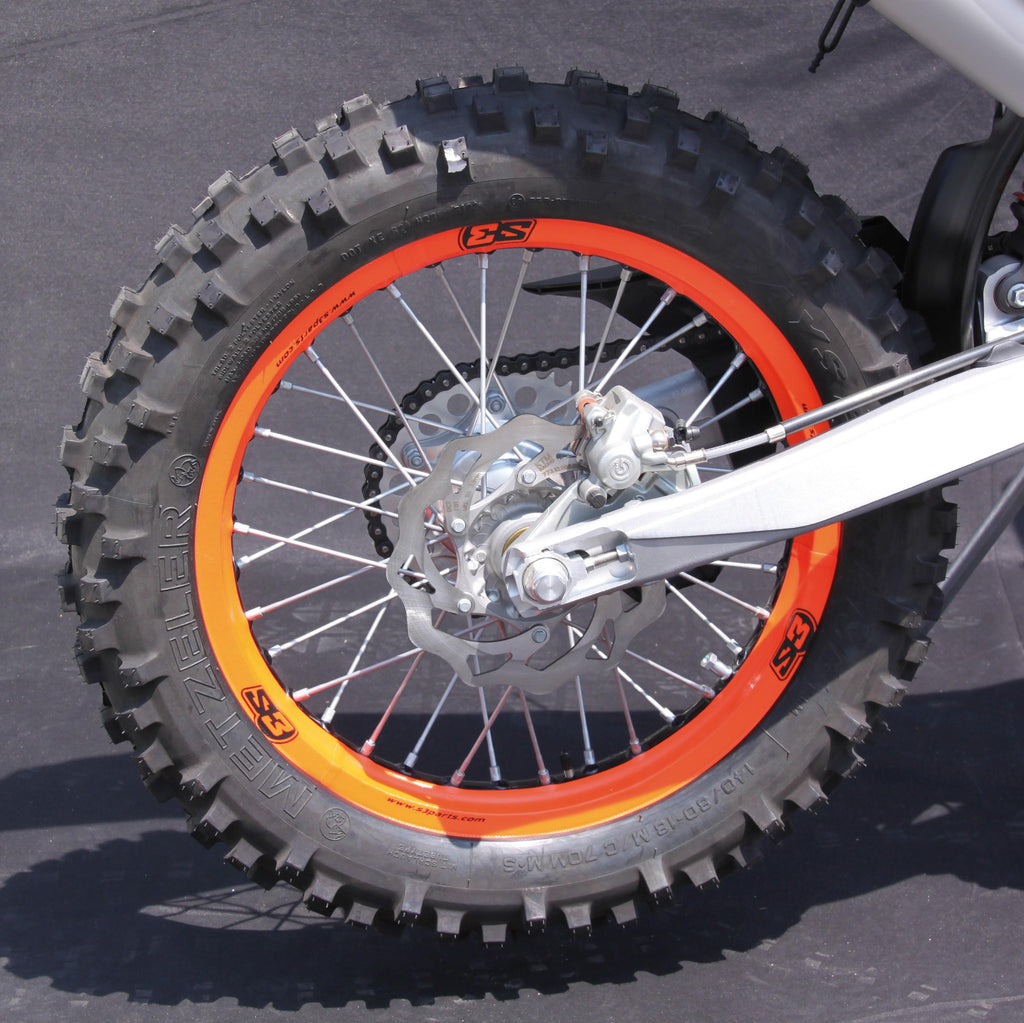 S3 Full Wheel Sticker Kit Enduro - Black