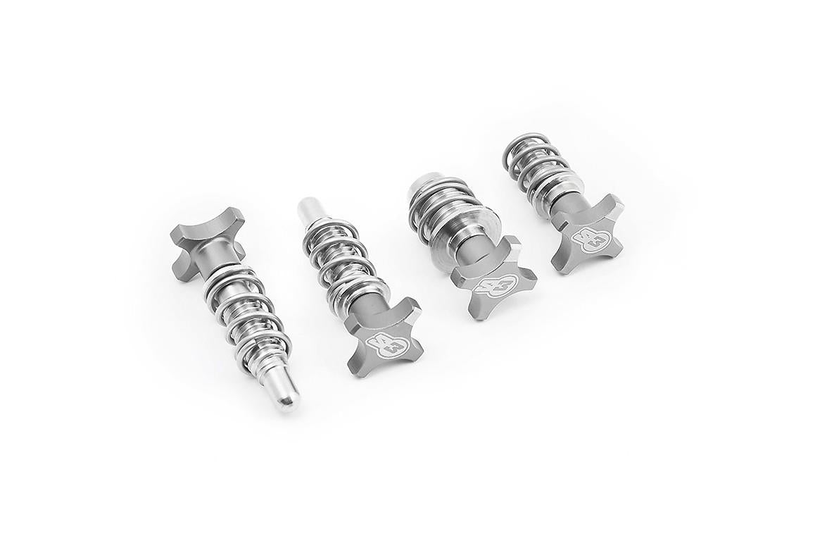 S3 Lever and MC adjusters kit AJP BRAKTEC Blue