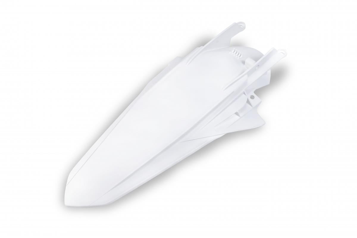 KTM EXC 2020-23 rear fender with pins white