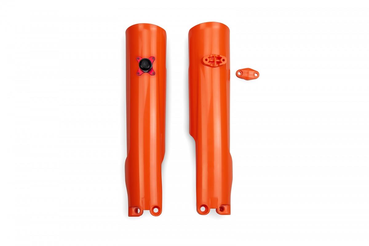 Fork slider prot. + quick starter orange (KTM 20-24)