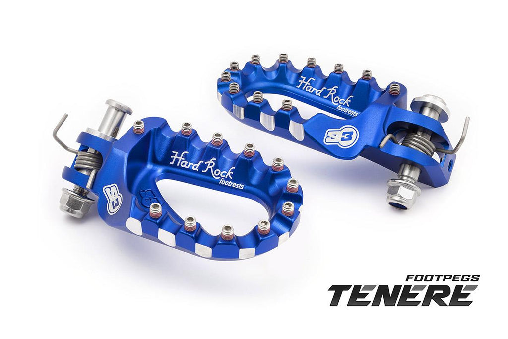 S3 Hard Rock Footrest Tenere XT700 Titanium