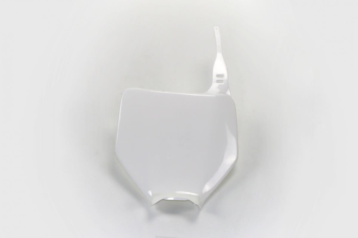 Front Number Plate white for Kawasak