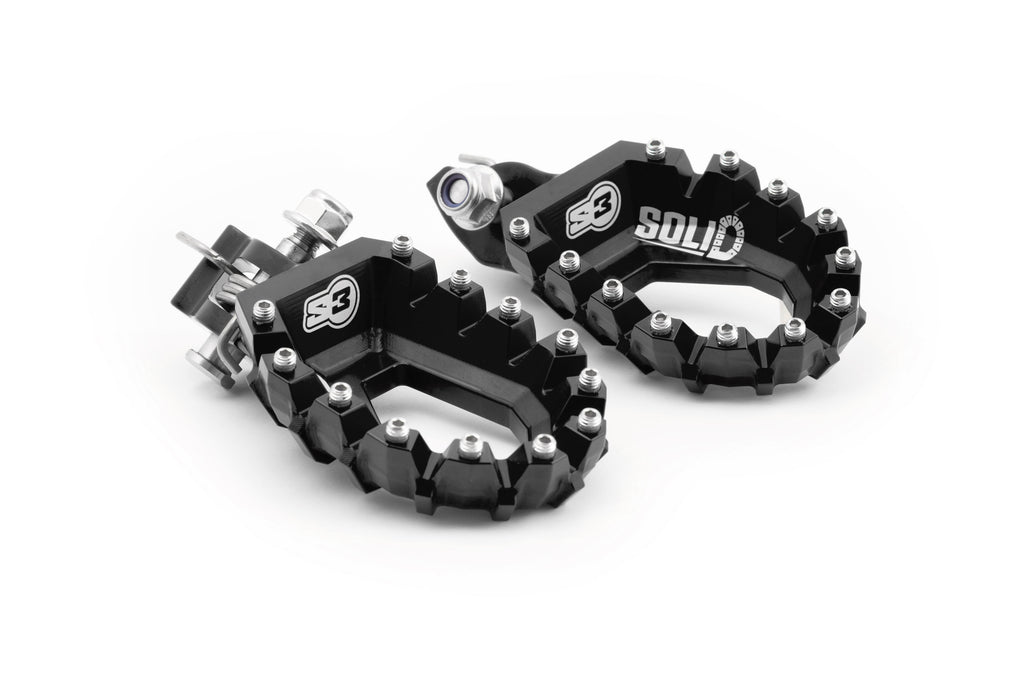 S3 Footpegs Kit Africa Twin Black