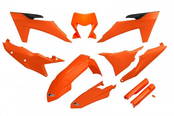 KTM EXC 2024 full kit with headlight orange