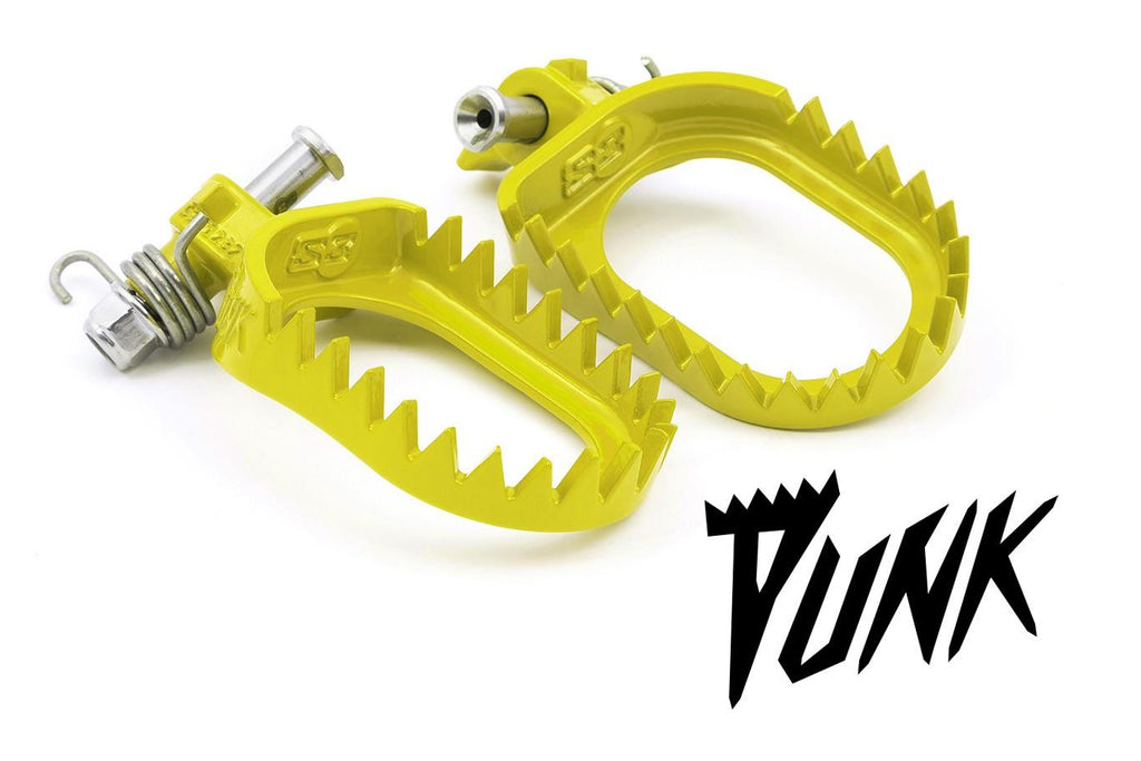 S3 Punk Footrests Beta/GasGas/Yam/ KTM Black