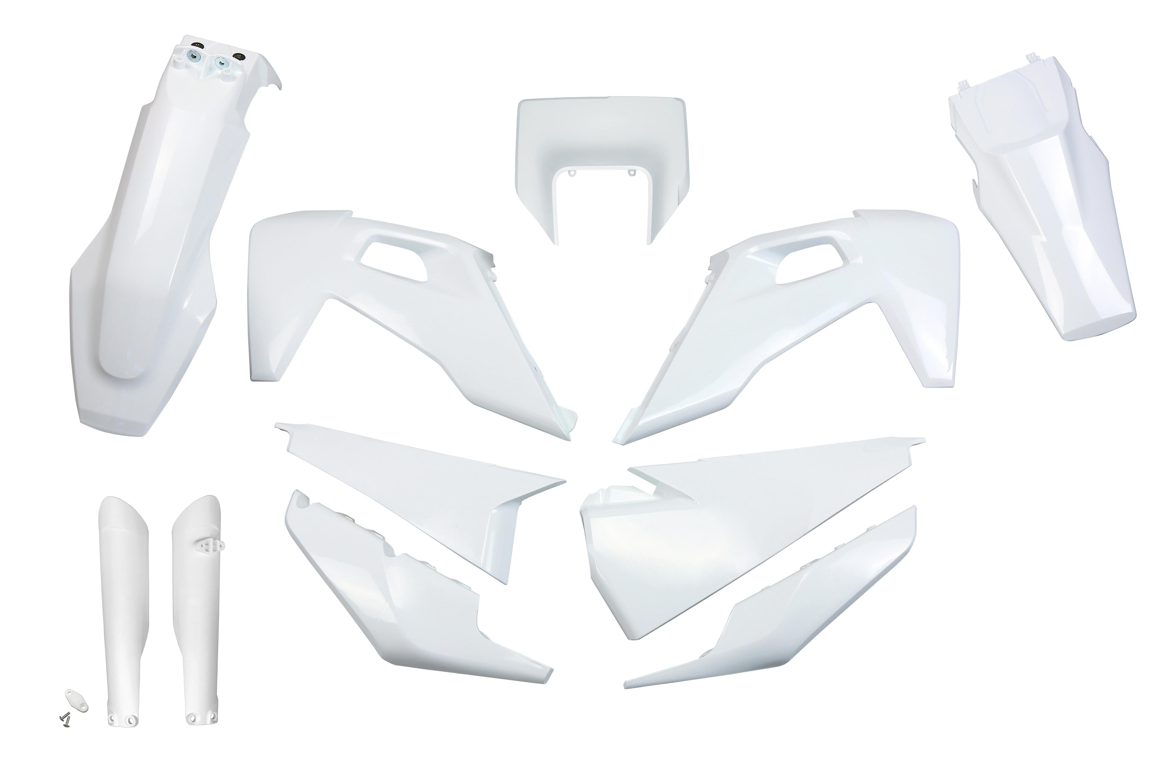 Husqvarna TE 150-501 20-23 full plastics kit white