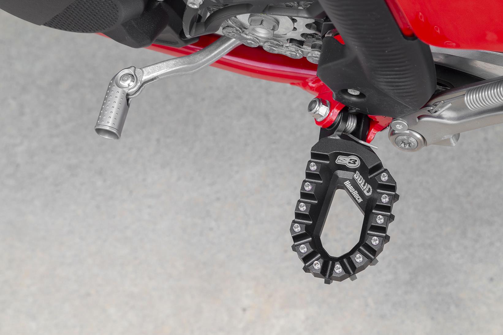 S3 Solid Footrest KTM/HKY/GG BLK 2024