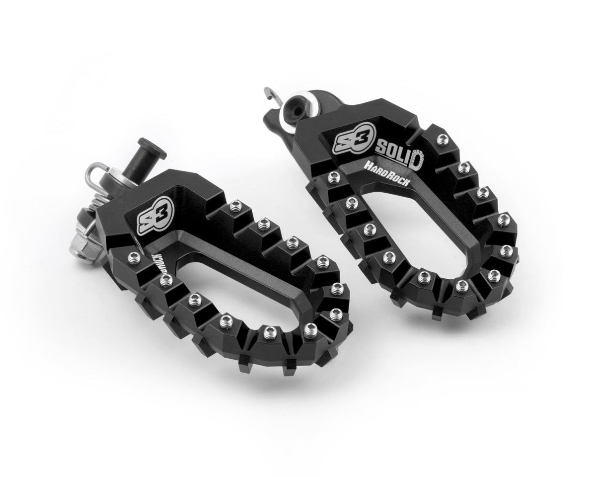S3 Footrest Solid Adv Blk KTM 690,790,890,1290