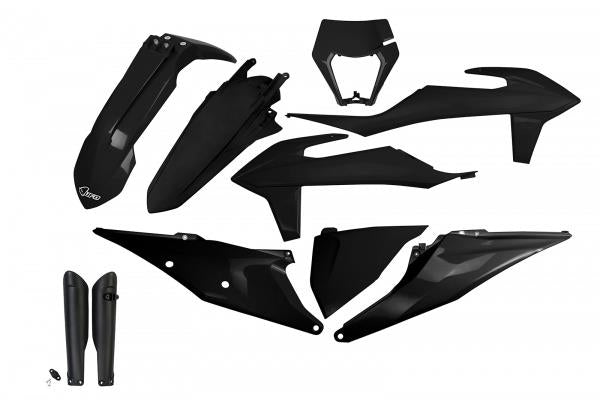 Ktm EXC 125 2016 2021 fork slider protectors black
