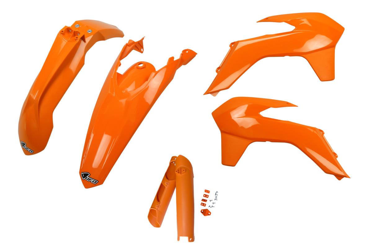 Full Plastic Kit orange Ktm EXC 125 -500 2014-2015