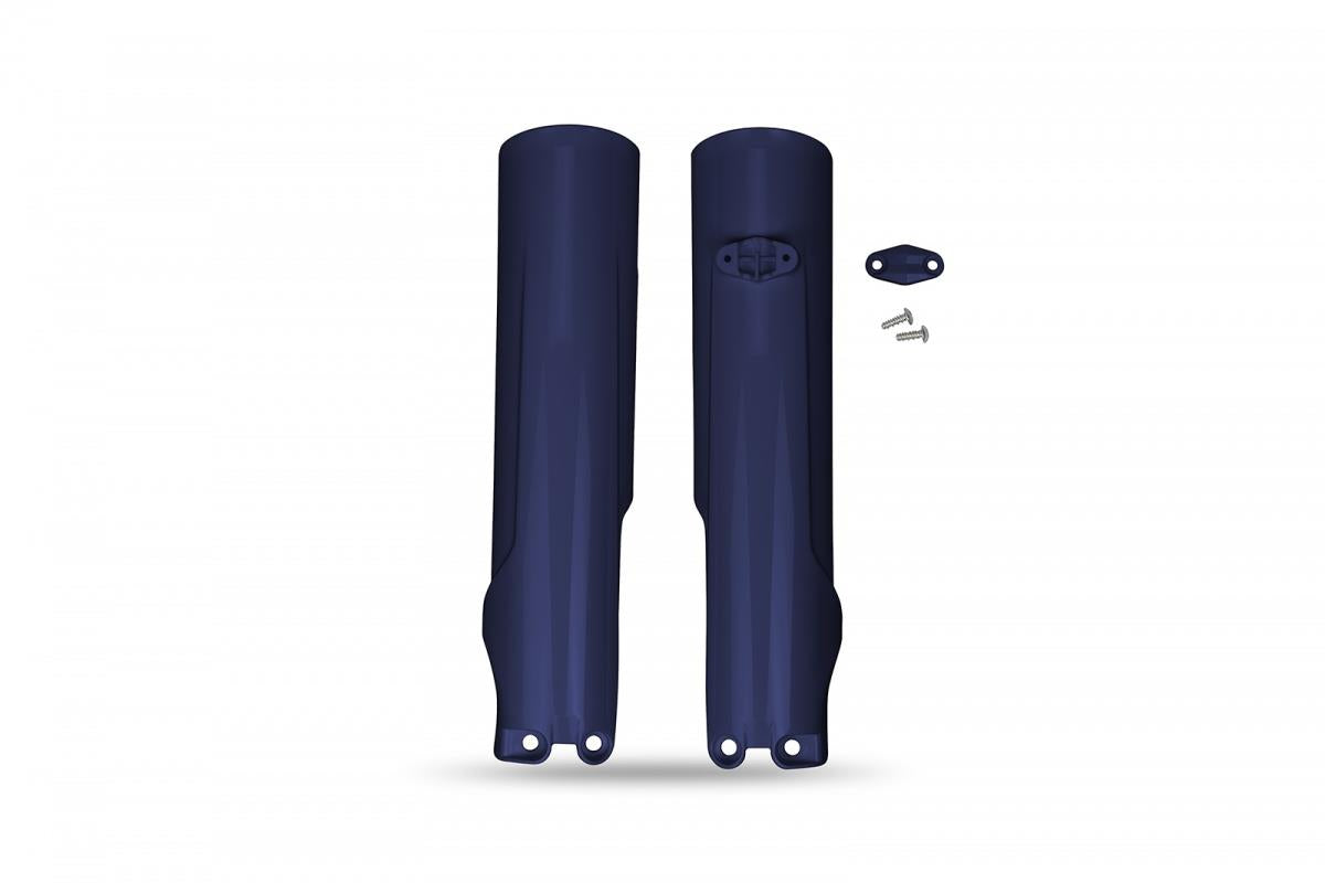 Husqvarna TC 125 2023 2025 fork slider protectors blue