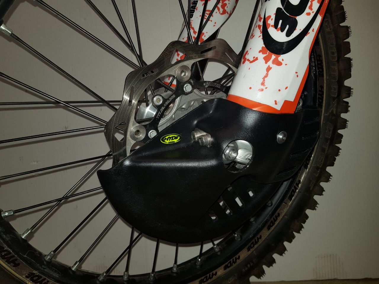 KTM/HUSKY 125cc-500cc 2016-2026 FRONT DISC & FORK GUARD