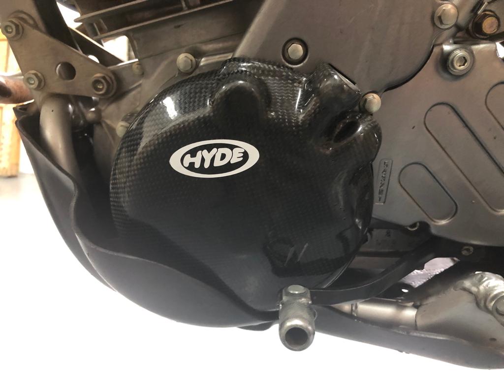 HONDA XR650 CARBON KEVLAR INFUSION IGNITION GUARD