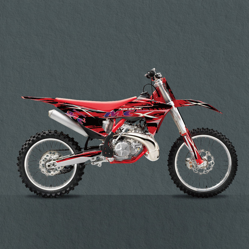 Motorcycle Team Full Graphics Background Sticker Decal Kits For GAS GAS MC Motocross All Models 2021-2023