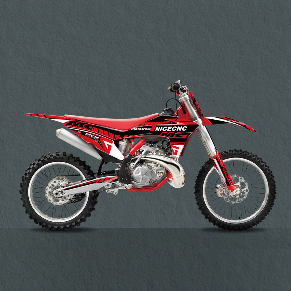 Motorcycle Team Full Graphics Background Sticker Decal Kits For GAS GAS MC Motocross All Models 2021-2023