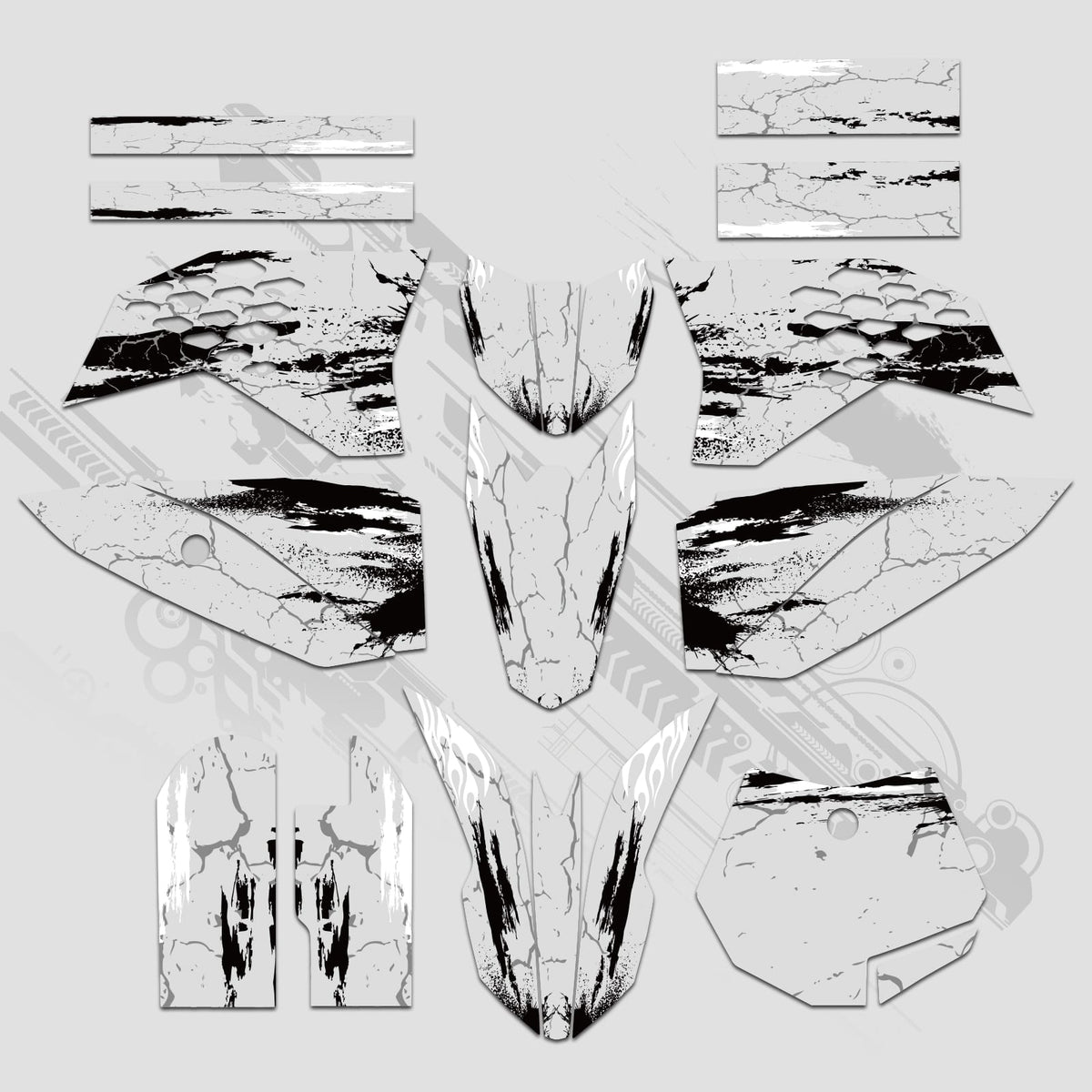 Full Graphics Decals Stickers Kit For KTM SX50 2009-2015
