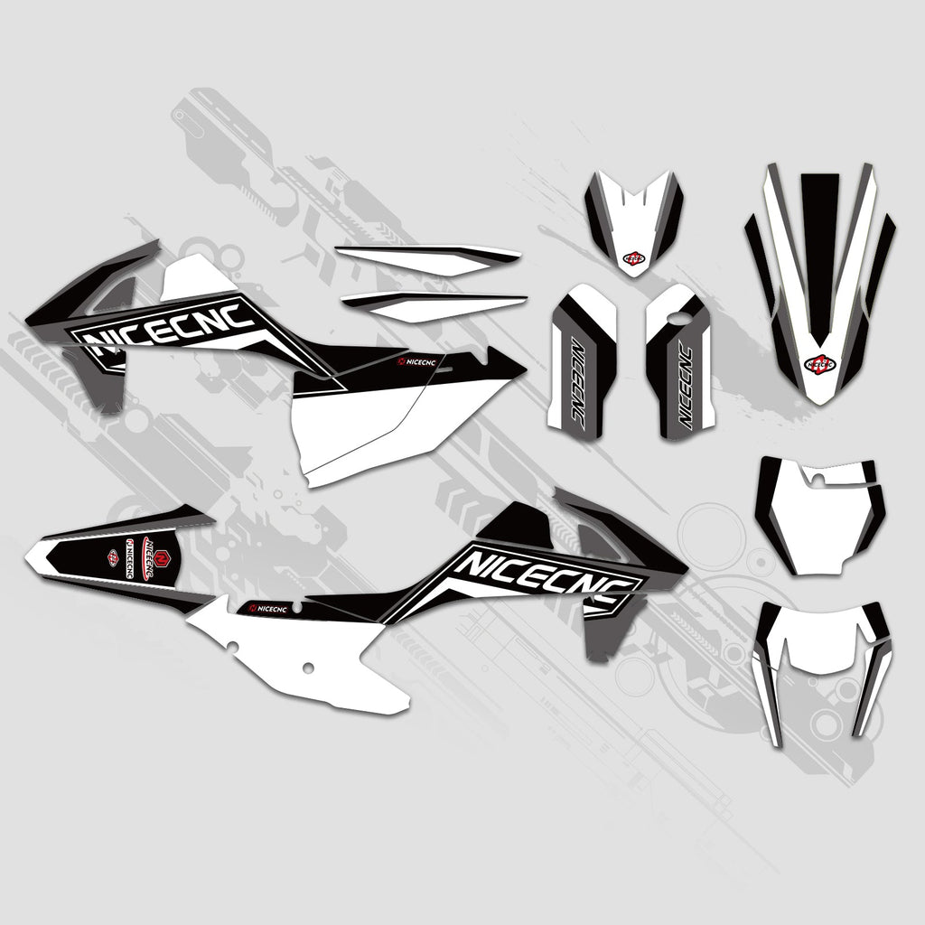 Off-Road Bike Full Graphics Decals Stickers Kit For KTM SX SXF 125-450 2016-2018