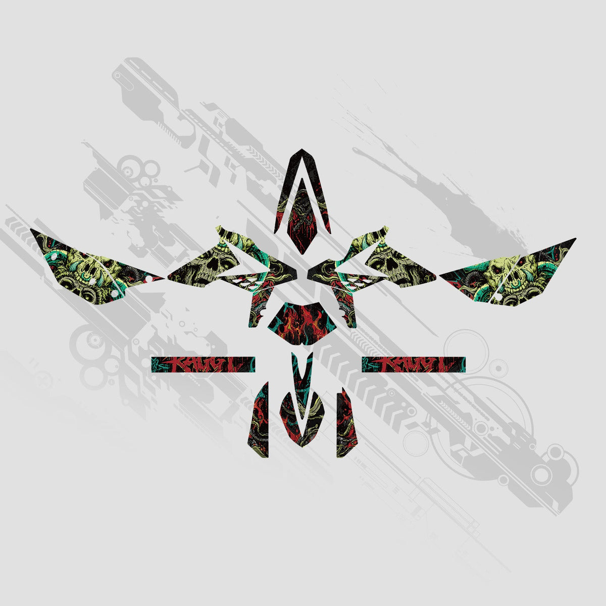 Motorcycle Full Graphics Decals Stickers Kit For BETA RR 4T-2T 2013-2017