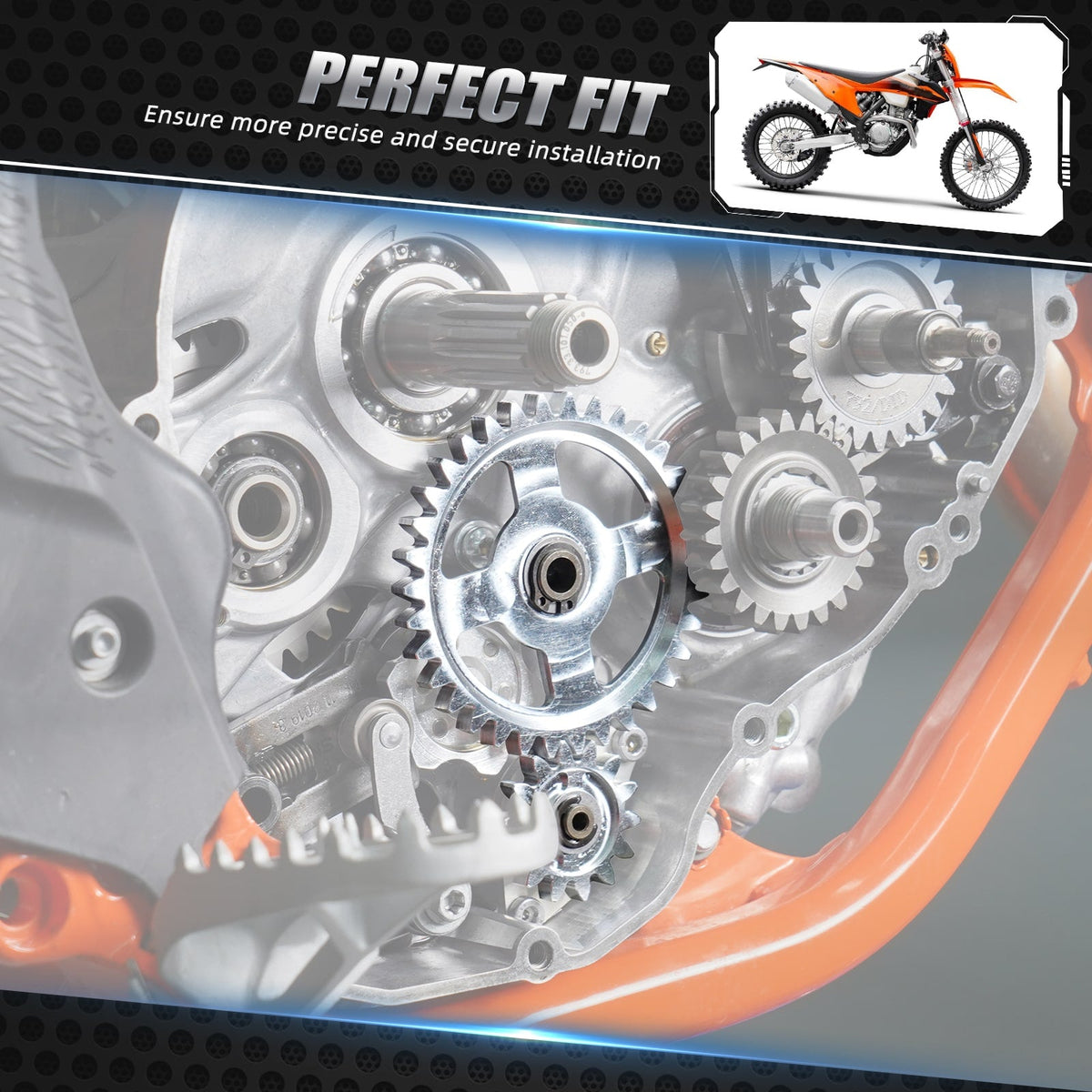 Engine Oil Pump Idler Gear For KTM 250/350 EXC-F XCF-W 2016-2022 Husqvarna 250/350 FE Gas Gas