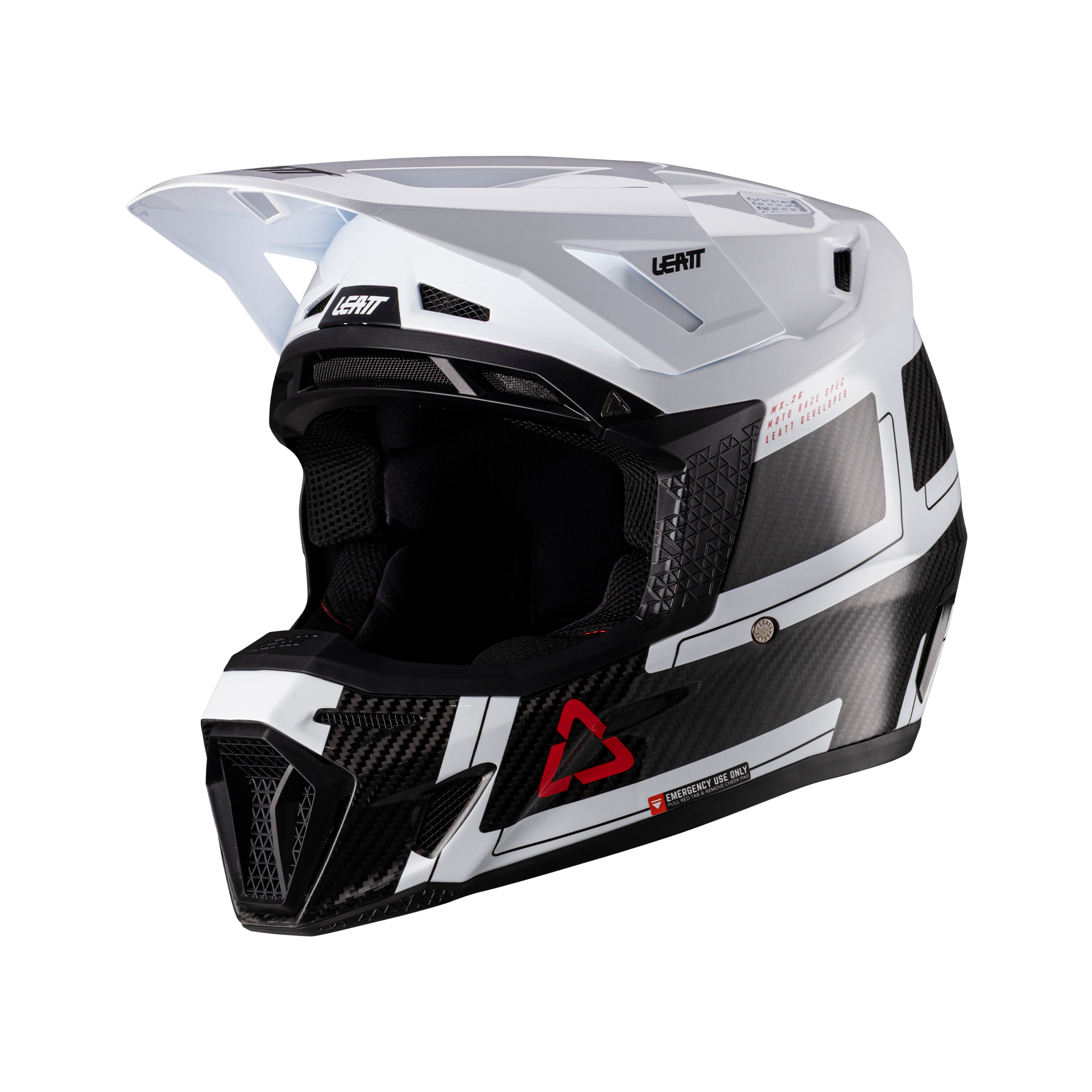 Helmet Kit Moto 9.5 Carbon with 6.5 Iriz Goggle Position 8