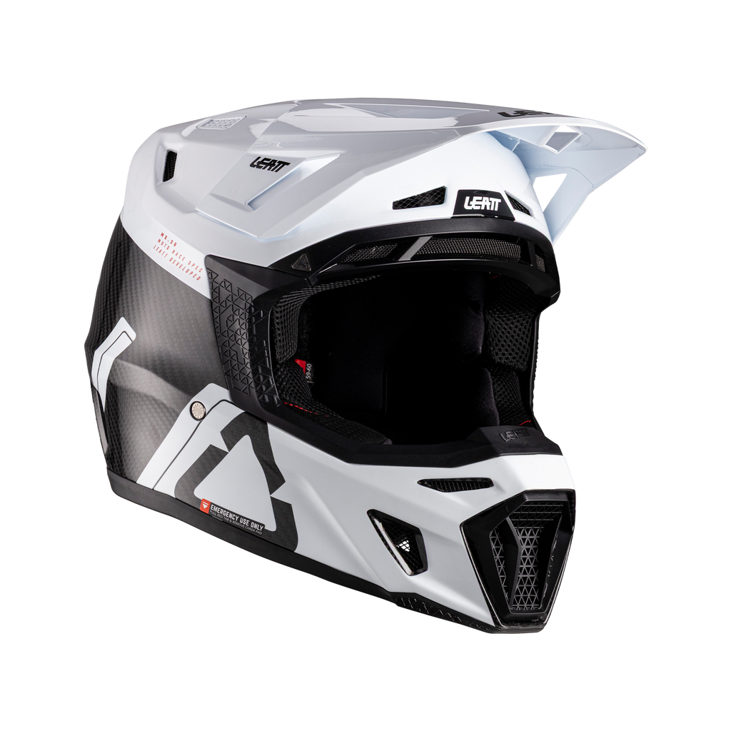 Helmet Kit Moto 9.5 Carbon with 6.5 Iriz Goggle Position 12