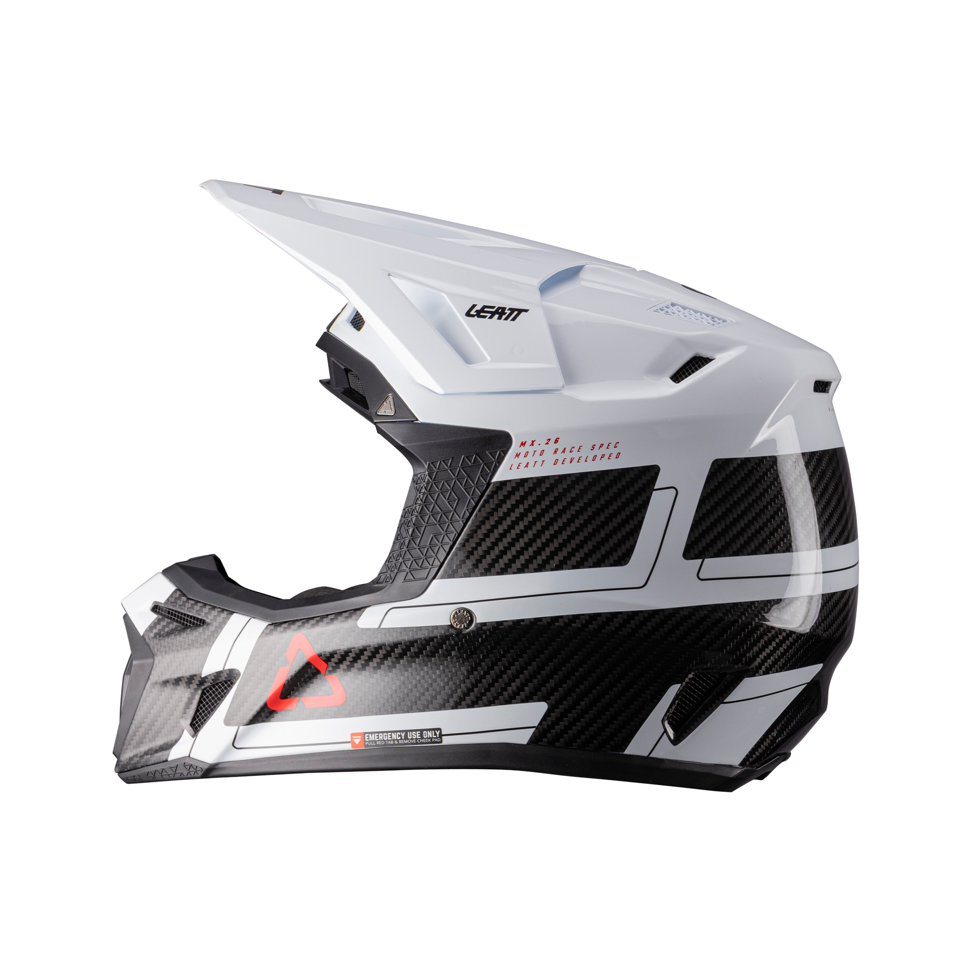 Helmet Kit Moto 9.5 Carbon with 6.5 Iriz Goggle Position 9