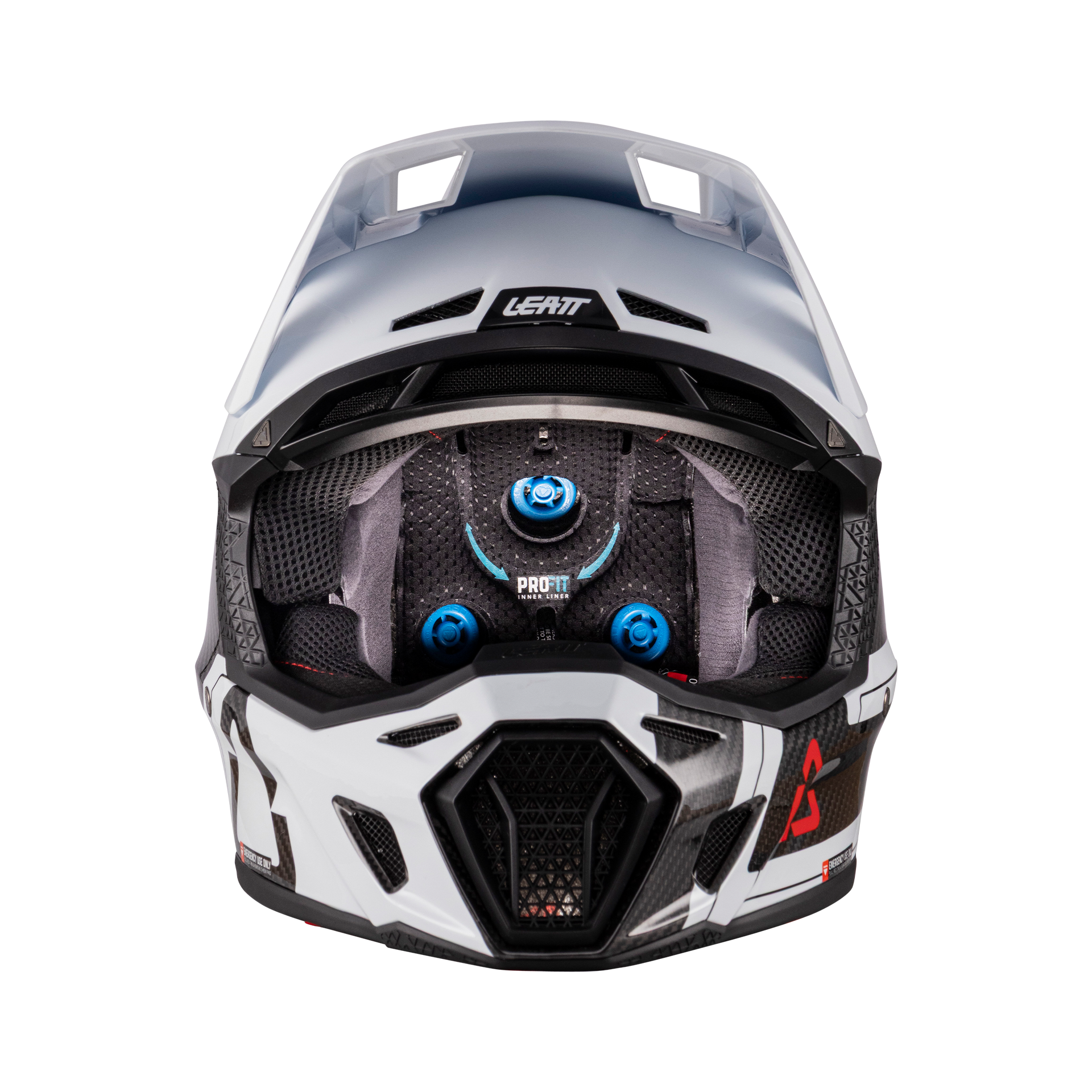 Helmet Kit Moto 9.5 Carbon with 6.5 Iriz Goggle Position 13