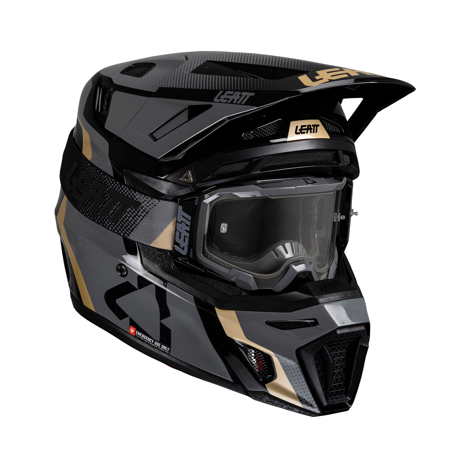 Helmet Kit Moto 8.5 Composite with 5.5 Goggle Position 1