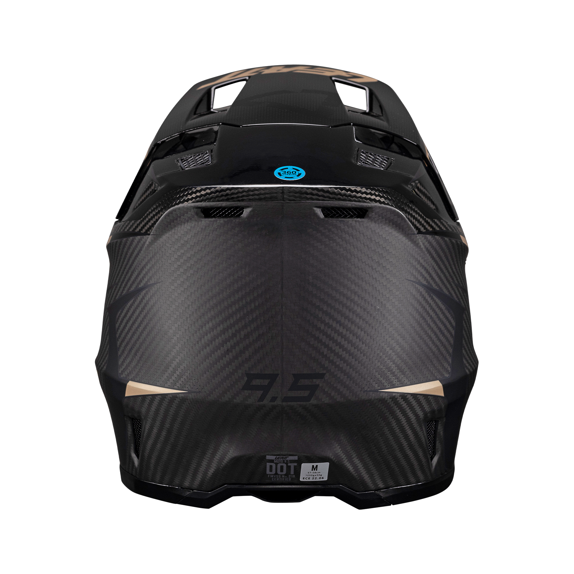 Helmet Kit Moto 9.5 Carbon with 6.5 Iriz Goggle Position 4
