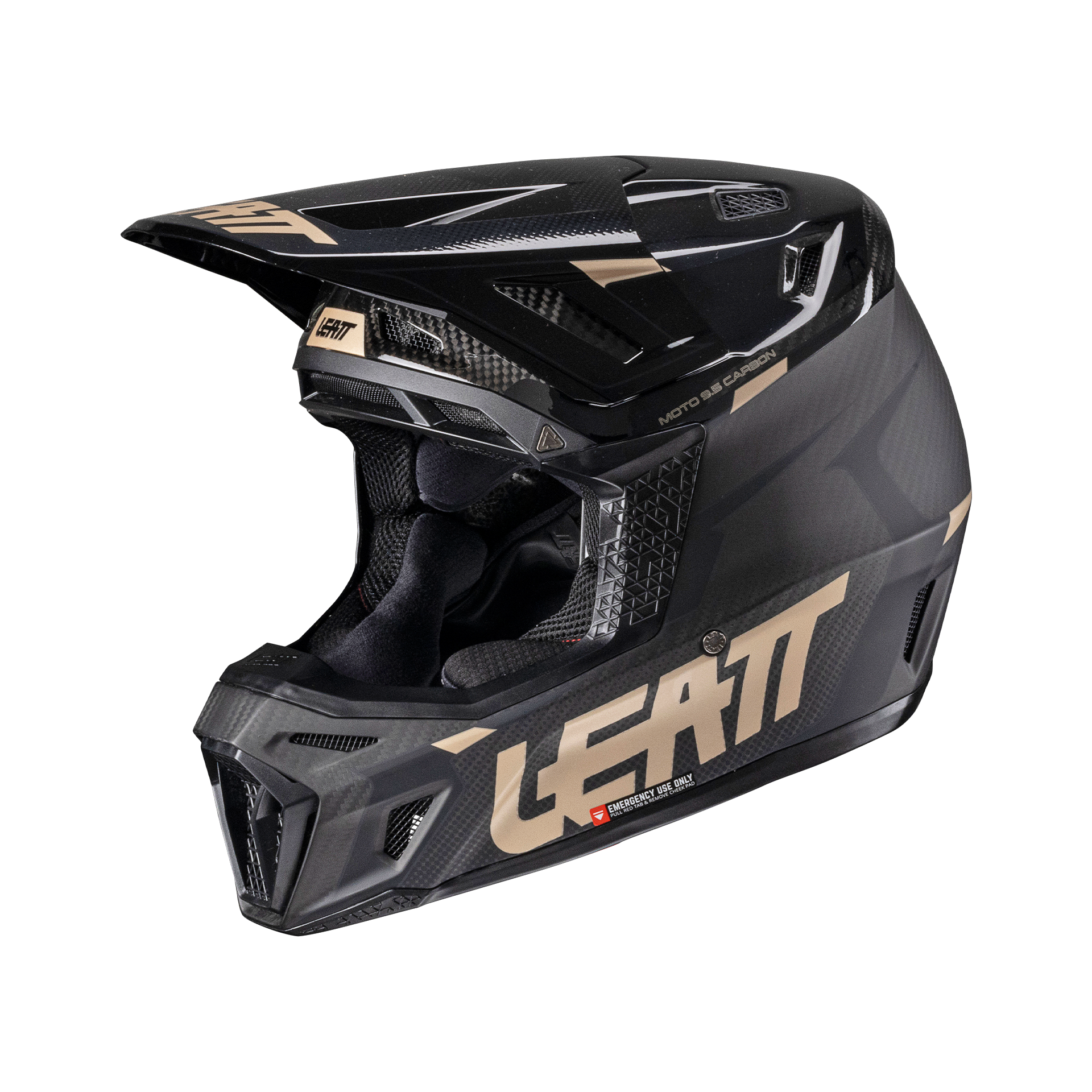 Helmet Kit Moto 9.5 Carbon with 6.5 Iriz Goggle Position 2