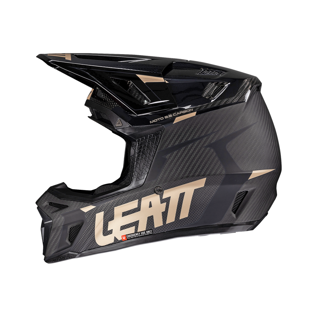 Helmet Kit Moto 9.5 Carbon with 6.5 Iriz Goggle Position 3