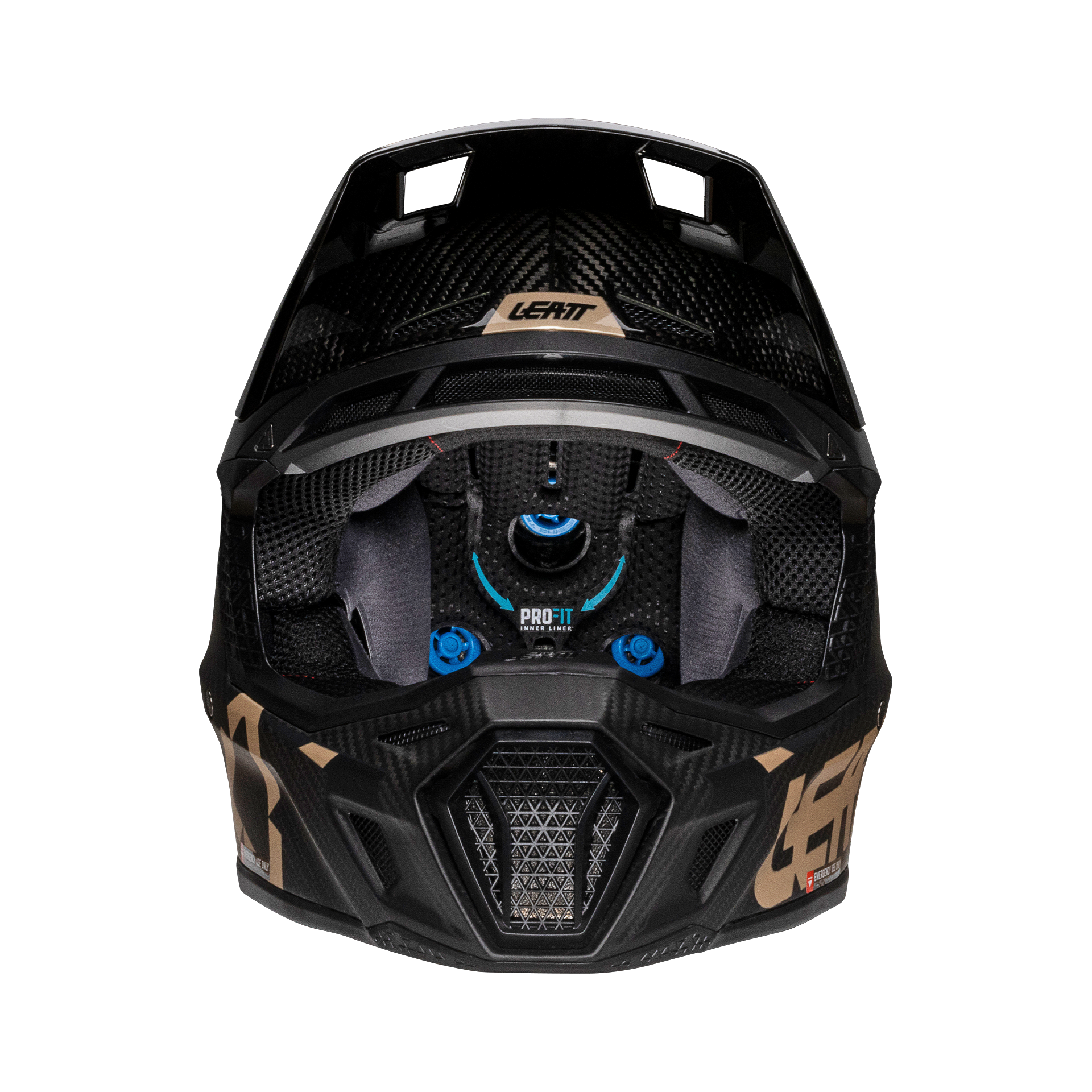 Helmet Kit Moto 9.5 Carbon with 6.5 Iriz Goggle Position 6