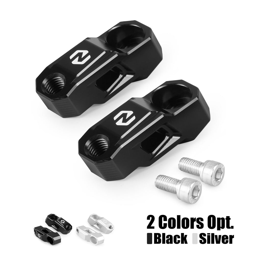 40mm Mirror Extender Riser For BMW R1250GS 19-23 R1200GS 13-18