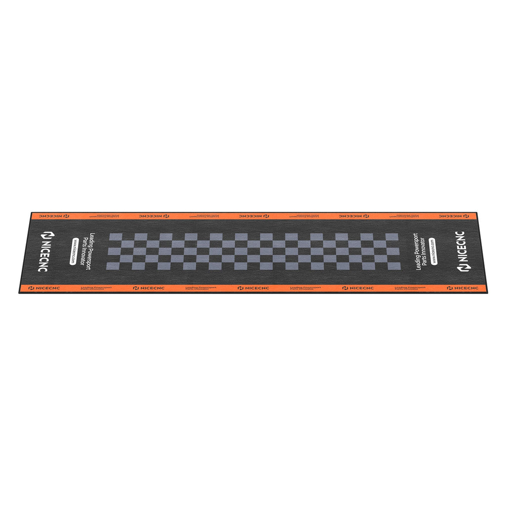 NICECNC Motorcycle Garage Mat Parking Carpet(Only Ship to US)