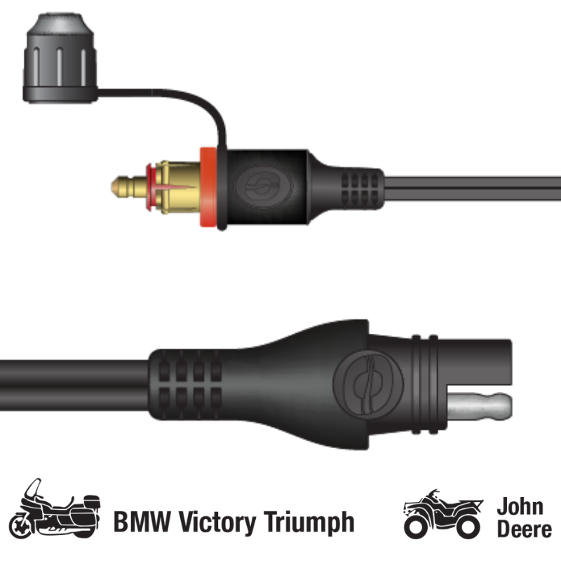 ADAPTER-EXTENDER, SAE TO BIKE 180° PLUG