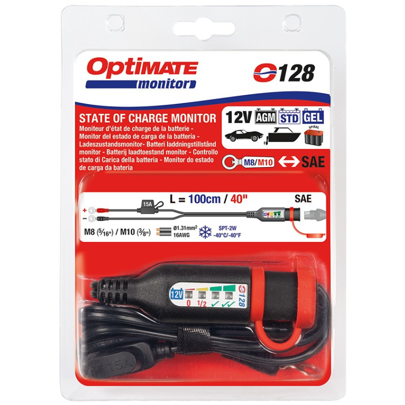 BATTERY CHARGE MONITOR 12V CAR & BOAT