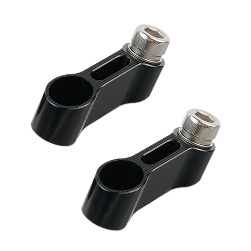 M10 Stem Mirror Mount Riser Extender Adapter Universal For Kawasaki Honda Suzuki
