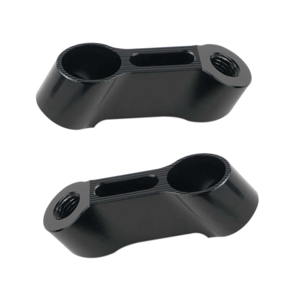 M10 Stem Mirror Mount Riser Extender Adapter Universal For Kawasaki Honda Suzuki