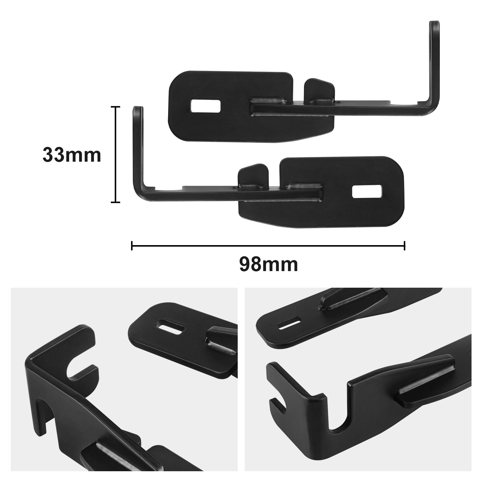 Cool Door Latches Vent Extender Kit For Polaris RZR XP 4 1000 Turbo 900