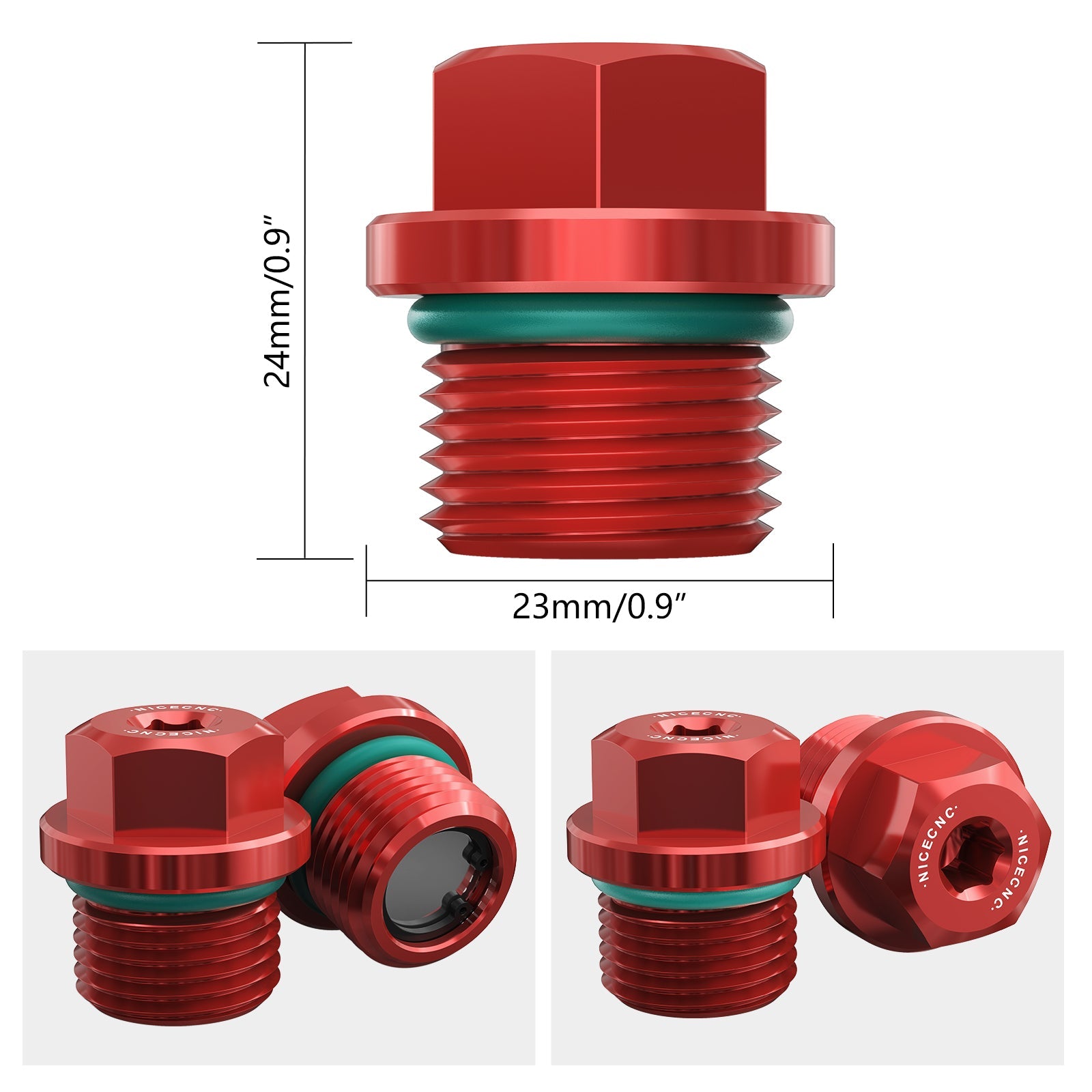 Transmission Oil Fill Drain Plug Kit For Polaris RZR XP 4 General 1000 RZR 570 900