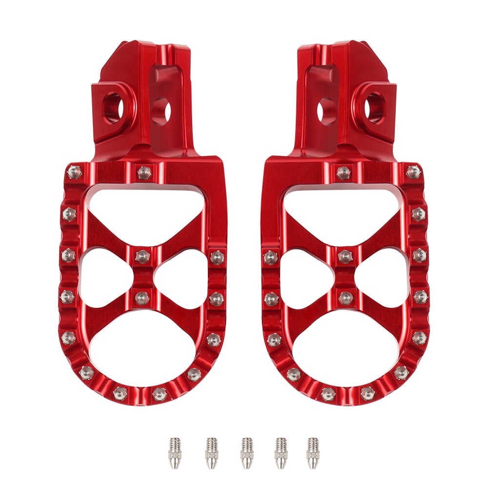 Pair Forged Footrest Footpegs For Beta RR 2020-2024 Position 4