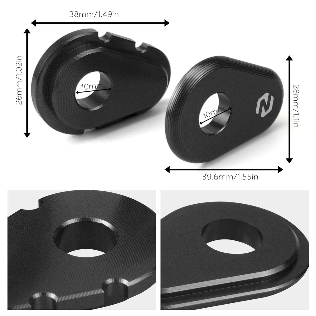 Pair Turn Signals Indicator Adapter Spacers For Yamaha Tenere 700 /XTZ700 2019-2024