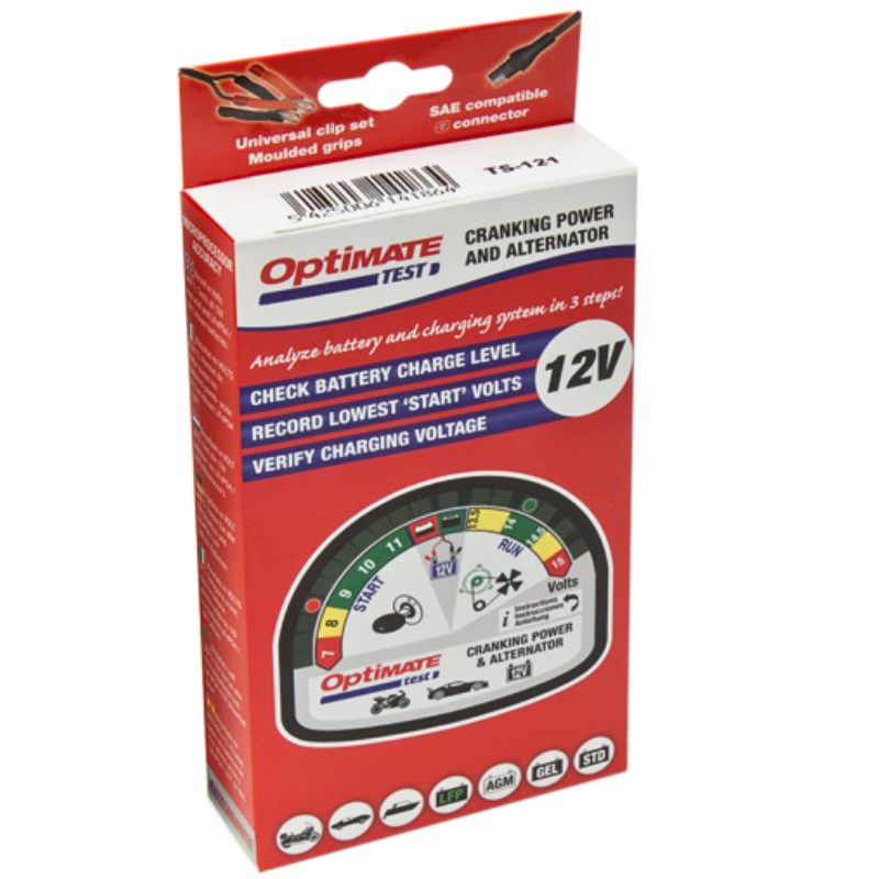 TEST - CRANKING & ALTERNATOR
