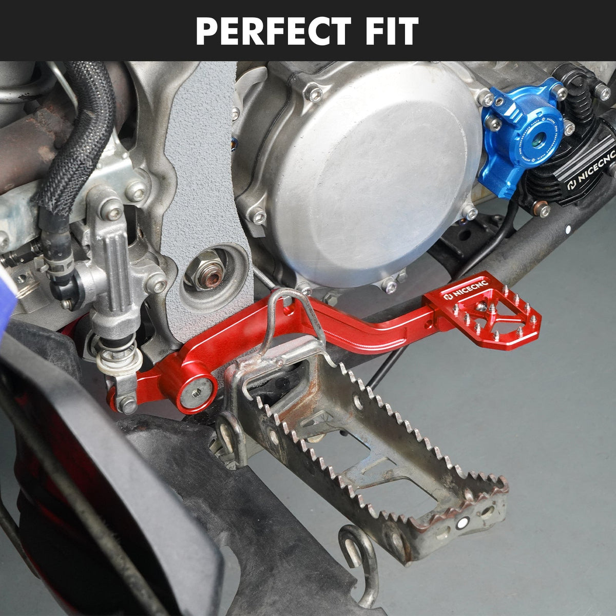 Adjustable Rear Foot Brake Pedal Lever Kit For Yamaha YFZ450R