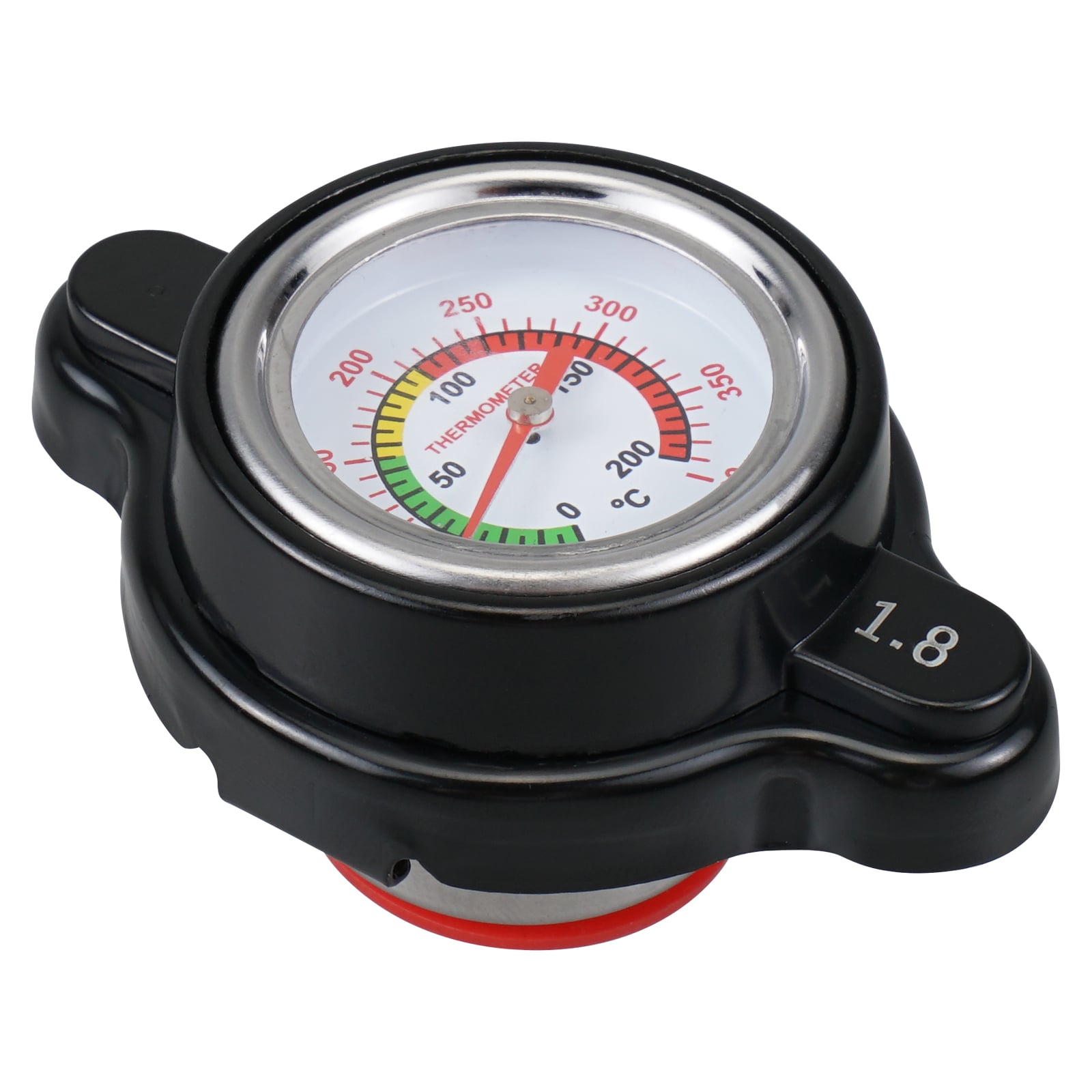 ATV Radiator Cap w/Thermometer For Yamaha Raptor Kodiak 700 YFZ450R YXZ1000R