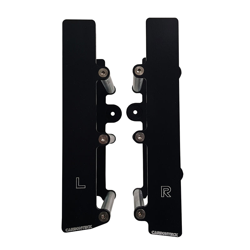 Carbon Teck - Radiator Braces (2 Stroke Yamaha) Position 1