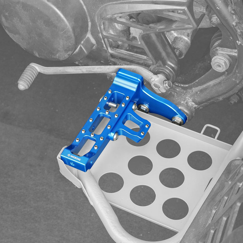 Extended Foot Pegs + Kick Starter Lever For Yamaha Banshee 350